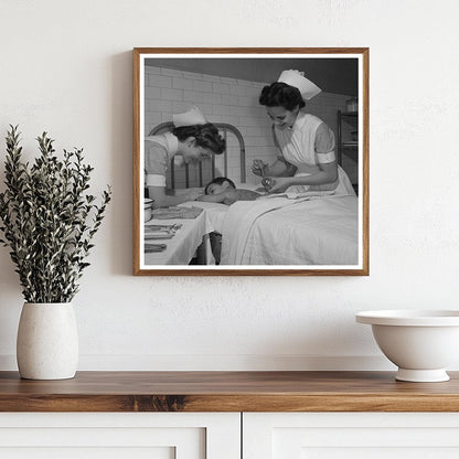 Nurse Training for Burn Care circa 1945 - Available at KNOWOL