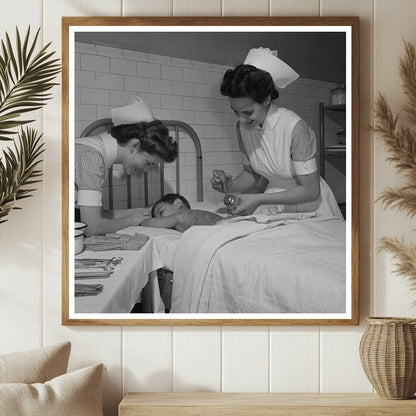 Nurse Training for Burn Care circa 1945 - Available at KNOWOL