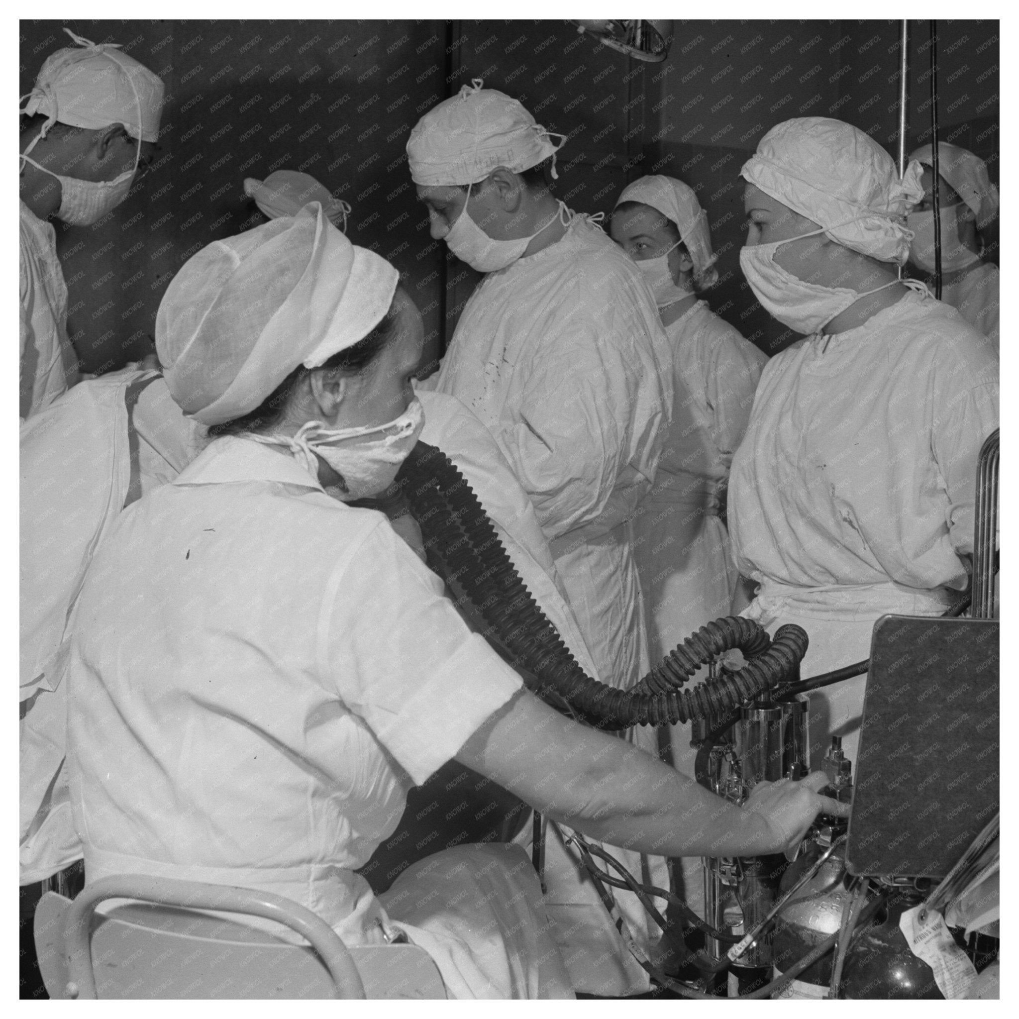 Nurse Training in Anesthesia 1940 - Available at KNOWOL
