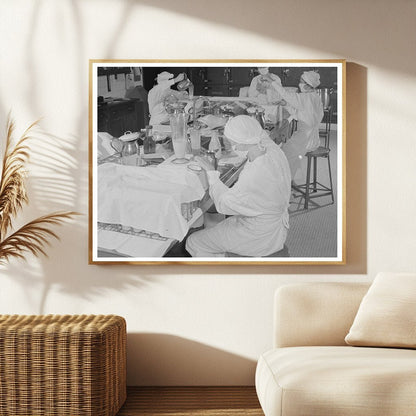 Nurse Training in Hospital Formula Kitchen 1940s - Available at KNOWOL