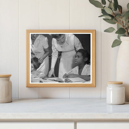 Nurse Training in Hospital Schoolroom 1946 - Available at KNOWOL