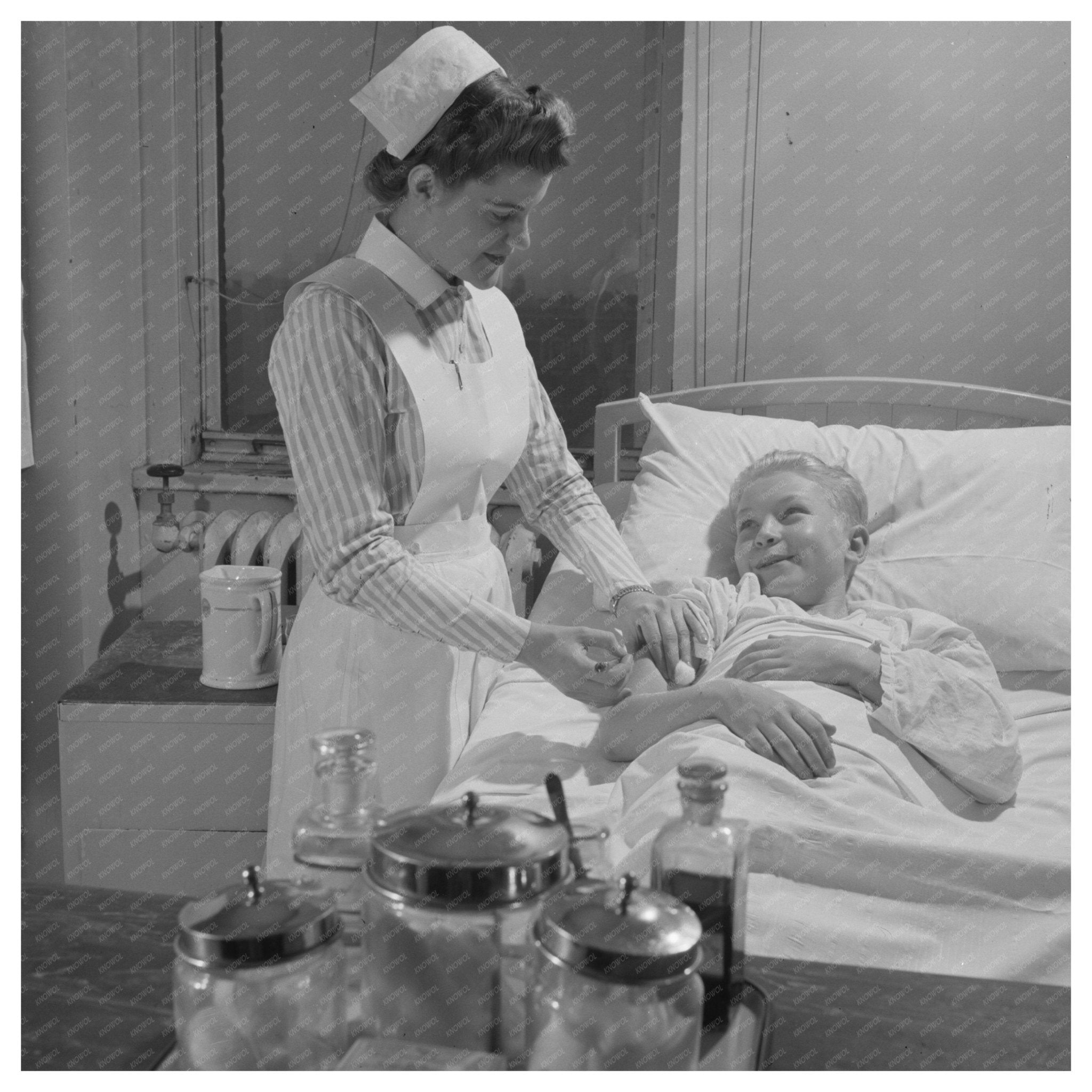 Nurse Training in Lebanon Pennsylvania 1944 - Available at KNOWOL