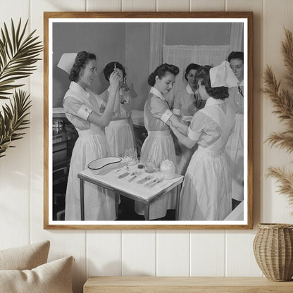 Nurse Training in NYC School of Nursing Residence 1940 - Available at KNOWOL