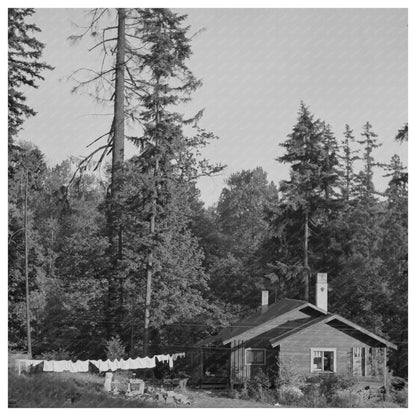 Oakridge Oregon Landscape Scene July 1942 - Available at KNOWOL