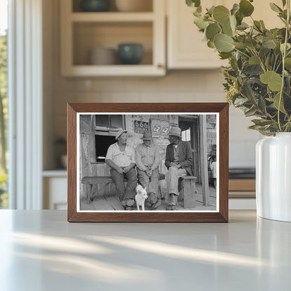 October 1938 Vintage Porch Conversations in Louisiana - Available at KNOWOL