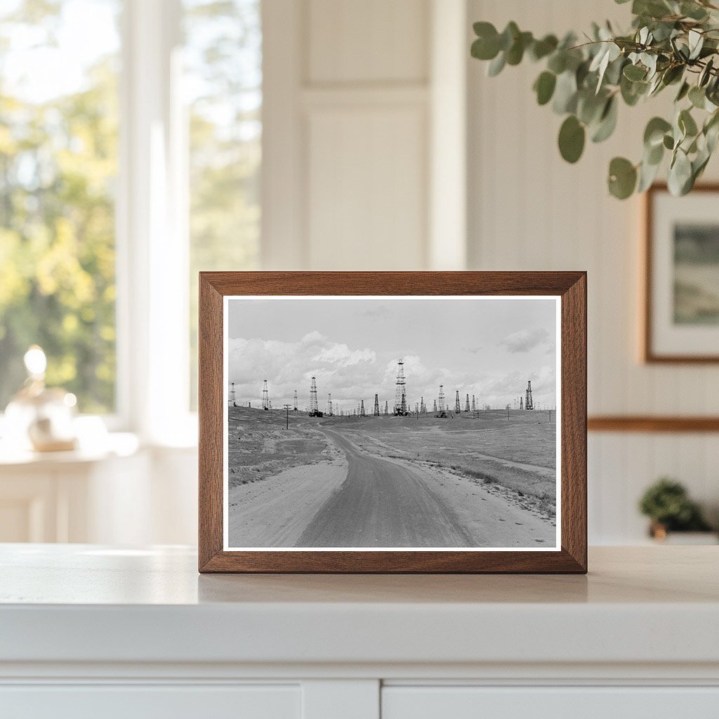 Oil Fields in Kern County California November 1938 - Available at KNOWOL