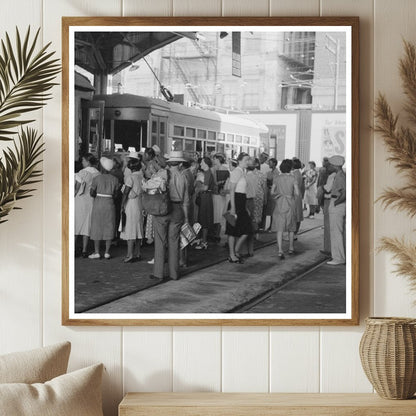 Oklahoma City Streetcar Terminal July 1939 - Available at KNOWOL