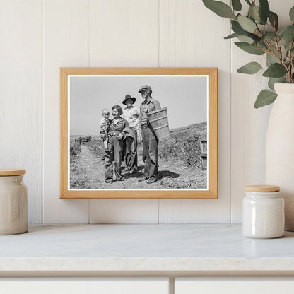 Oklahoma Drought Refugees in California Pea Fields 1937 - Available at KNOWOL