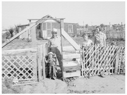 Oklahoma Family in Highway City California May 1939 - Available at KNOWOL