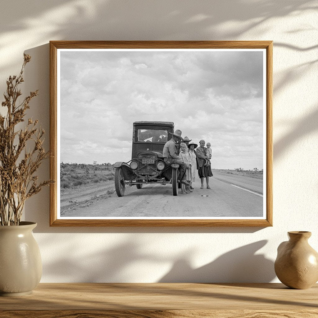 Oklahoma Migrant Families in Lordsburg New Mexico 1937 - Available at KNOWOL