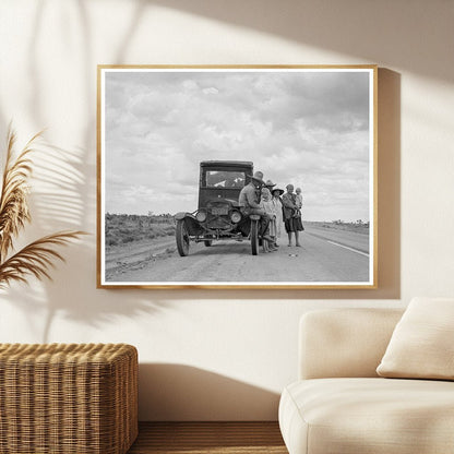 Oklahoma Migrant Families in Lordsburg New Mexico 1937 - Available at KNOWOL