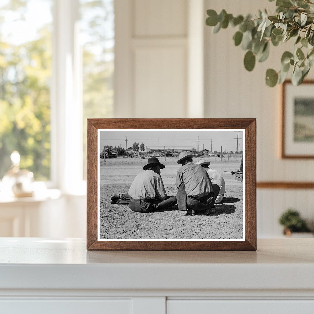 Oklahoma Migrant Workers in California Pea Harvest 1937 - Available at KNOWOL