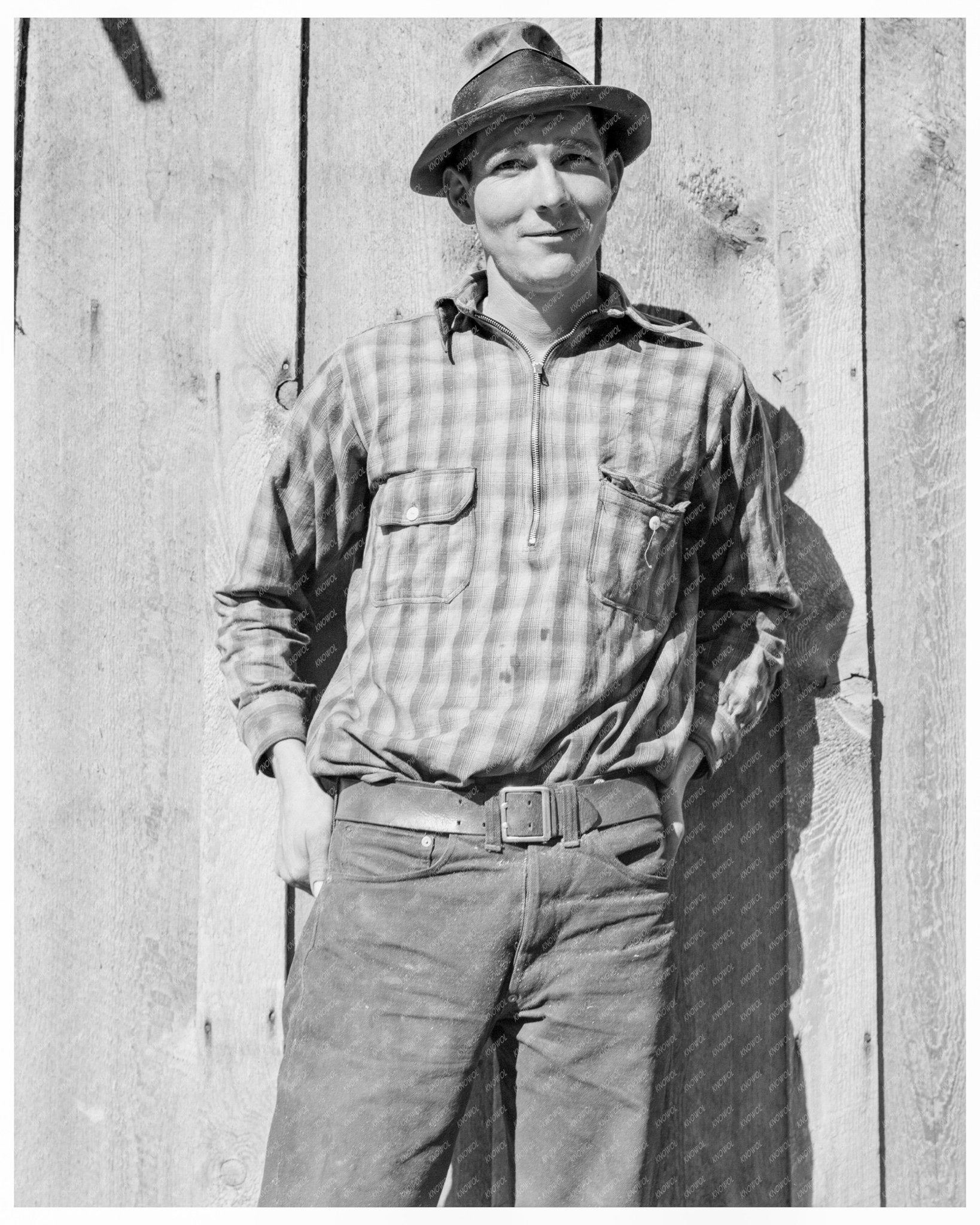 Ola Sawmill Cooperation Member Gem County Idaho October 1939 Vintage Photograph - Available at KNOWOL