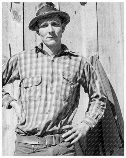 Ola Self - Help Sawmill Cooperation Member Gem County Idaho October 1939 - Available at KNOWOL