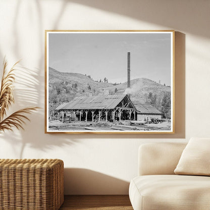 Ola Self - Help Sawmill Cooperative Idaho 1939 - Available at KNOWOL