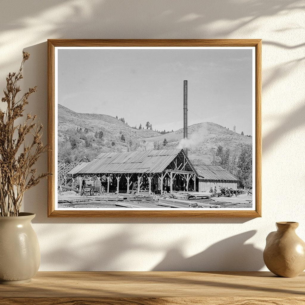 Ola Self - Help Sawmill Cooperative Idaho 1939 - Available at KNOWOL