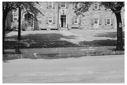 Old Bell House Bethlehem PA May 1944 Vintage Photograph - Available at KNOWOL