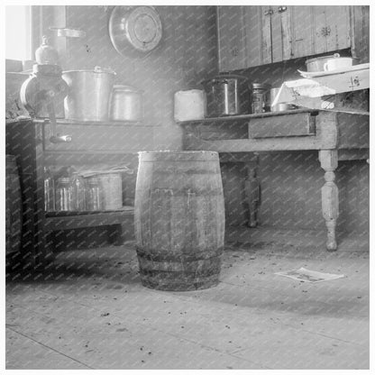 One - Room Basement Dugout Malheur County Oregon 1939 - Available at KNOWOL