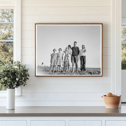 Oregon Farming Family October 1939 Malheur County Image - Available at KNOWOL