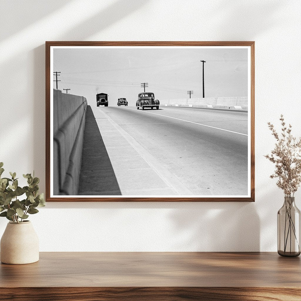 Overpass on U.S. Route 99 California May 1939 - Available at KNOWOL