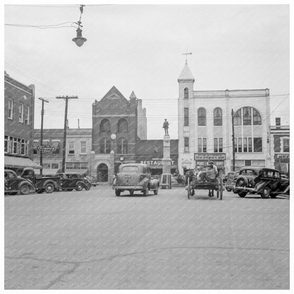 Oxford North Carolina Confederate Monument July 1939 - Available at KNOWOL