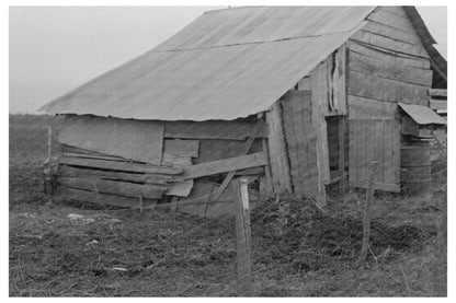 Pace Mississippi Sharecropper House January 1939 - Available at KNOWOL