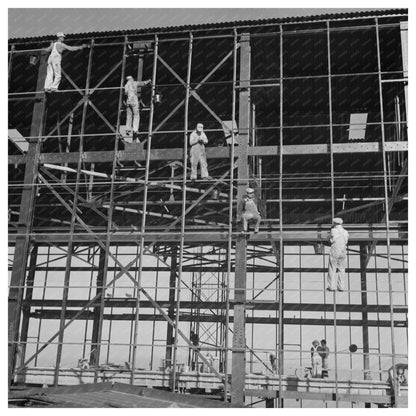 Painters at Work on Basic Magnesium Plant Construction 1942 - Available at KNOWOL