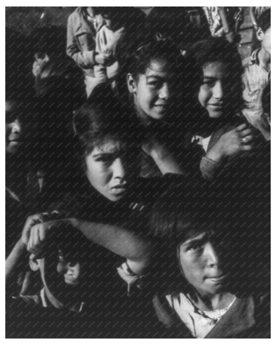 Pea Pickers Children Nipomo California 1935 Vintage Image - Available at KNOWOL