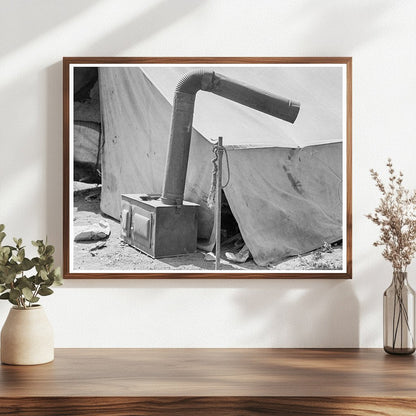 Pea Pickers Tent Near San Jose California 1939 - Available at KNOWOL