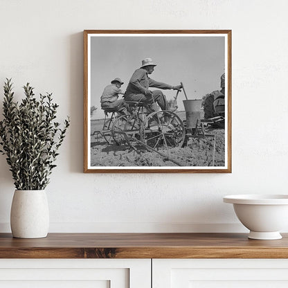 Peanut Planting in Merced County California May 1942 - Available at KNOWOL