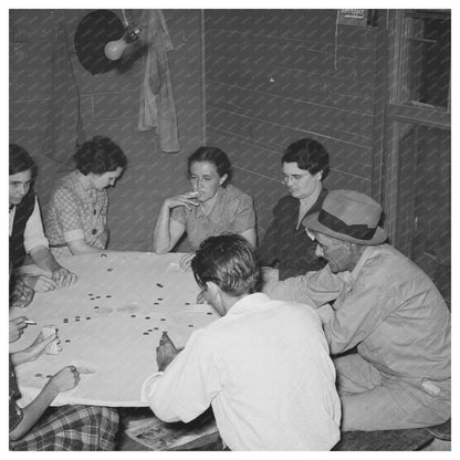 Penny - Ante Game in Louisiana General Store 1938 - Available at KNOWOL