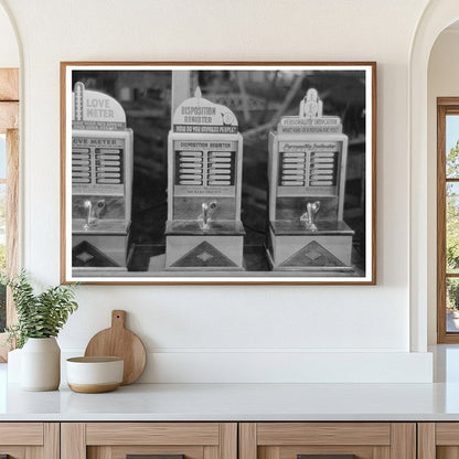 Penny Arcade Machines at Louisiana State Fair 1938 - Available at KNOWOL