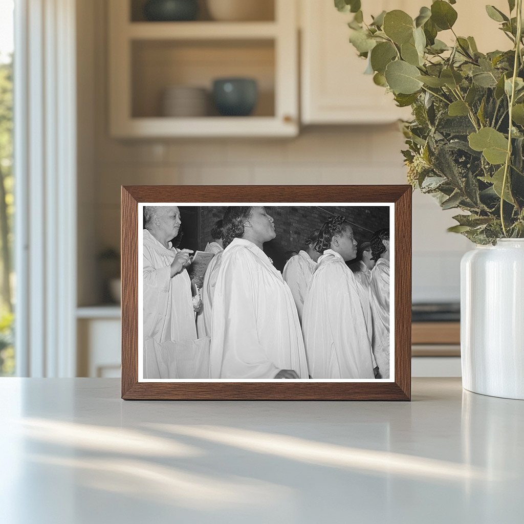 Pentecostal Choir Members Chicago 1941 Vintage Photo - Available at KNOWOL