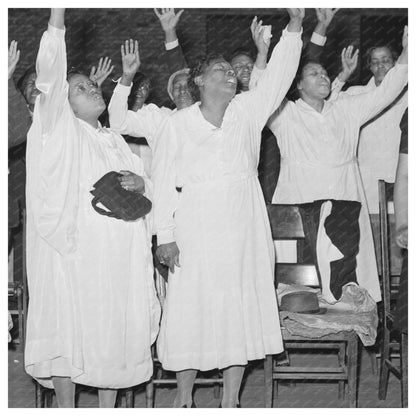 Pentecostal Church Worship in Chicago April 1941 - Available at KNOWOL