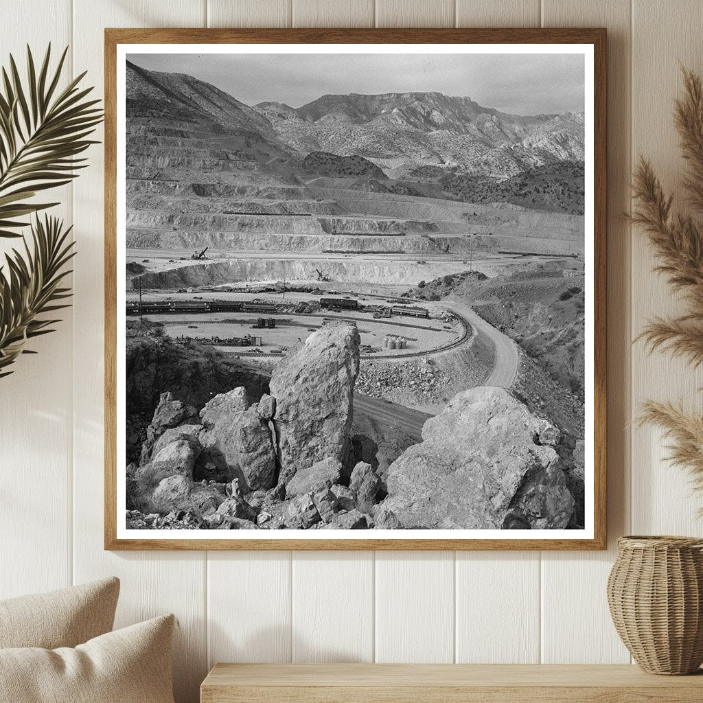 Phelps - Dodge Copper Mining Operations Morenci Arizona 1942 - Available at KNOWOL