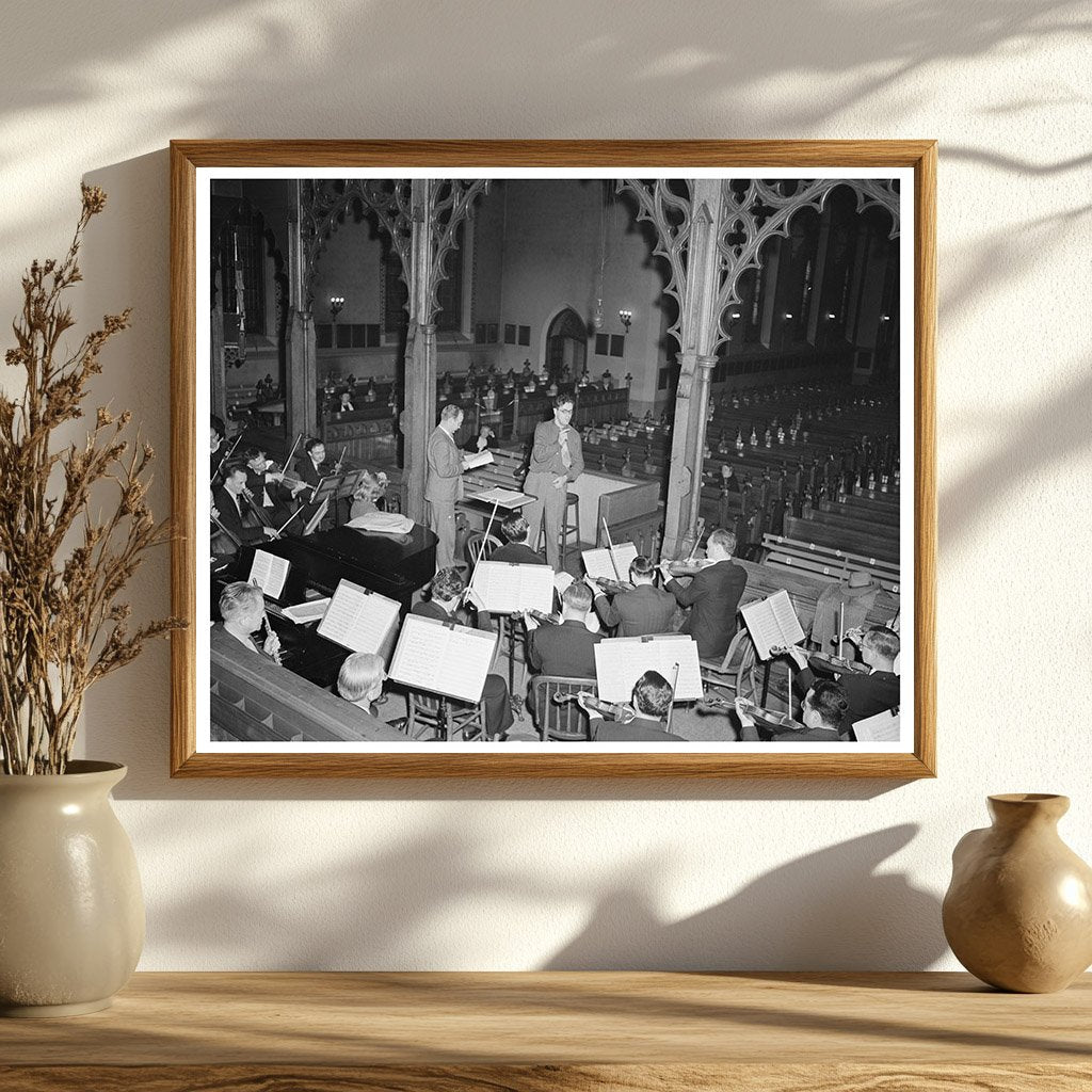 Philadelphia Orchestra Rehearsal for Bach Festival 1944 - Available at KNOWOL