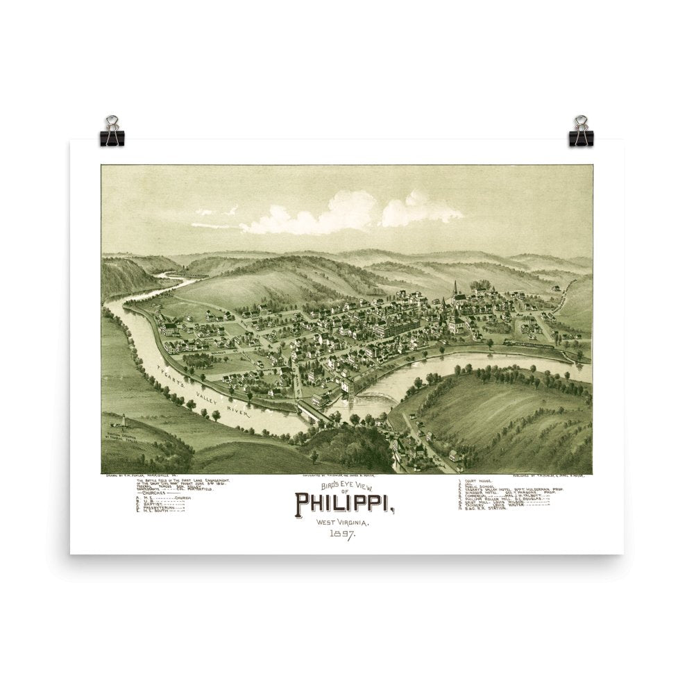 Philippi, WV 1897 - Available at KNOWOL