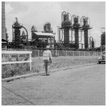 Picket Oil Plant Muskogee Oklahoma June 1939 - Available at KNOWOL