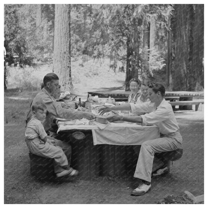 Picnic in Klamath Falls Oregon July 1942 - Available at KNOWOL