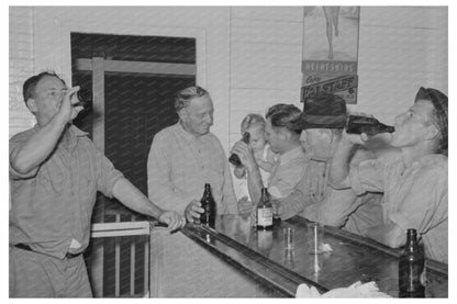 Pilottown Louisiana Bar Scene September 1938 - Available at KNOWOL