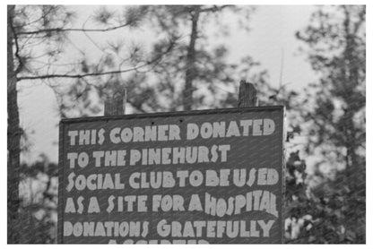 Pine Barrens Land Donation Sign January 1938 - Available at KNOWOL