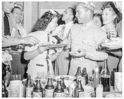 Pittsburgh Beer and Pretzels Gathering August 1942 - Available at KNOWOL