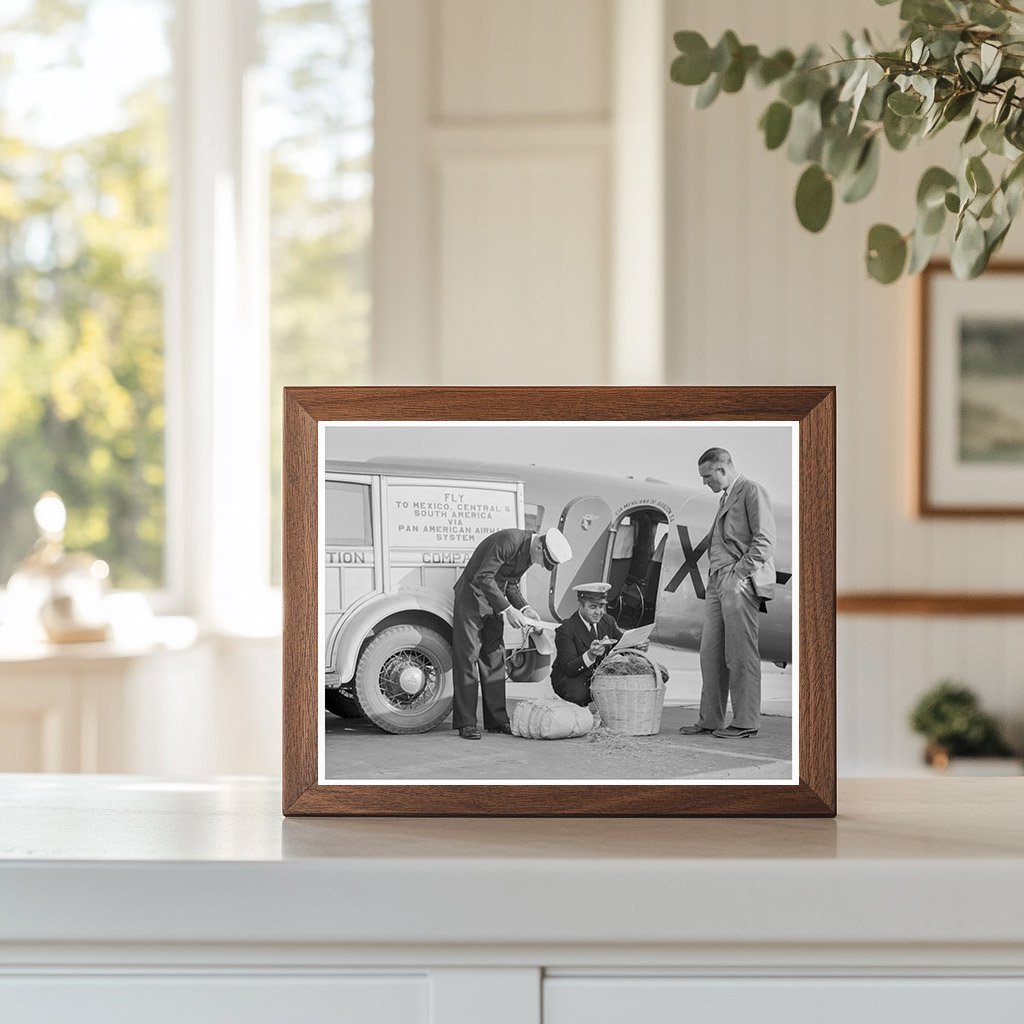 Plant Quarantine Inspection at Glendale Airport 1937 - Available at KNOWOL