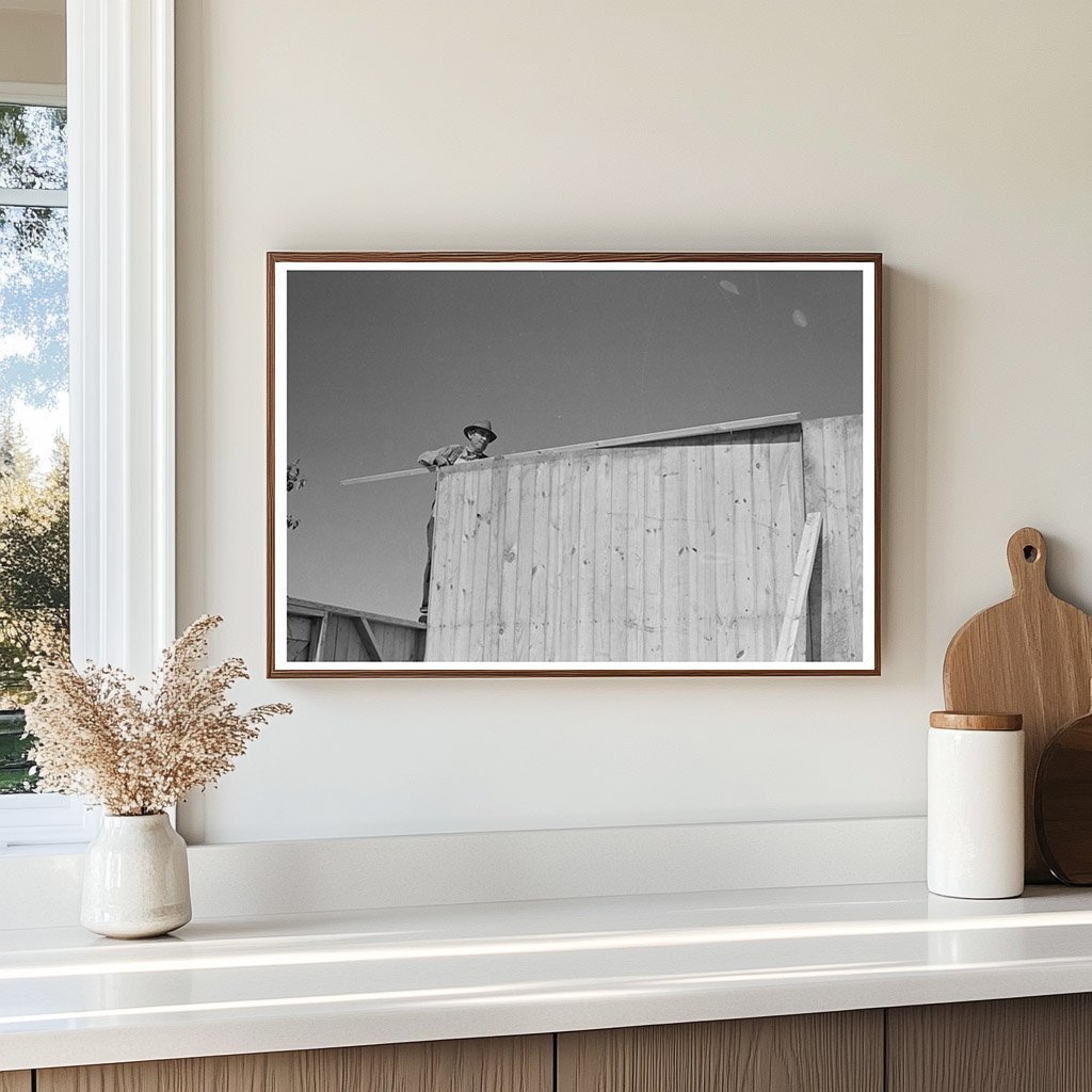 Plate Placement on Barn in Southeast Missouri Farms 1938 - Available at KNOWOL