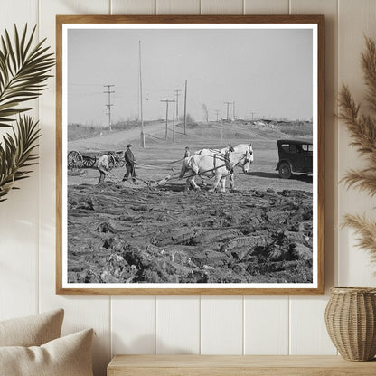 Plowing Cut - Over Land in Florence County May 1937 - Available at KNOWOL