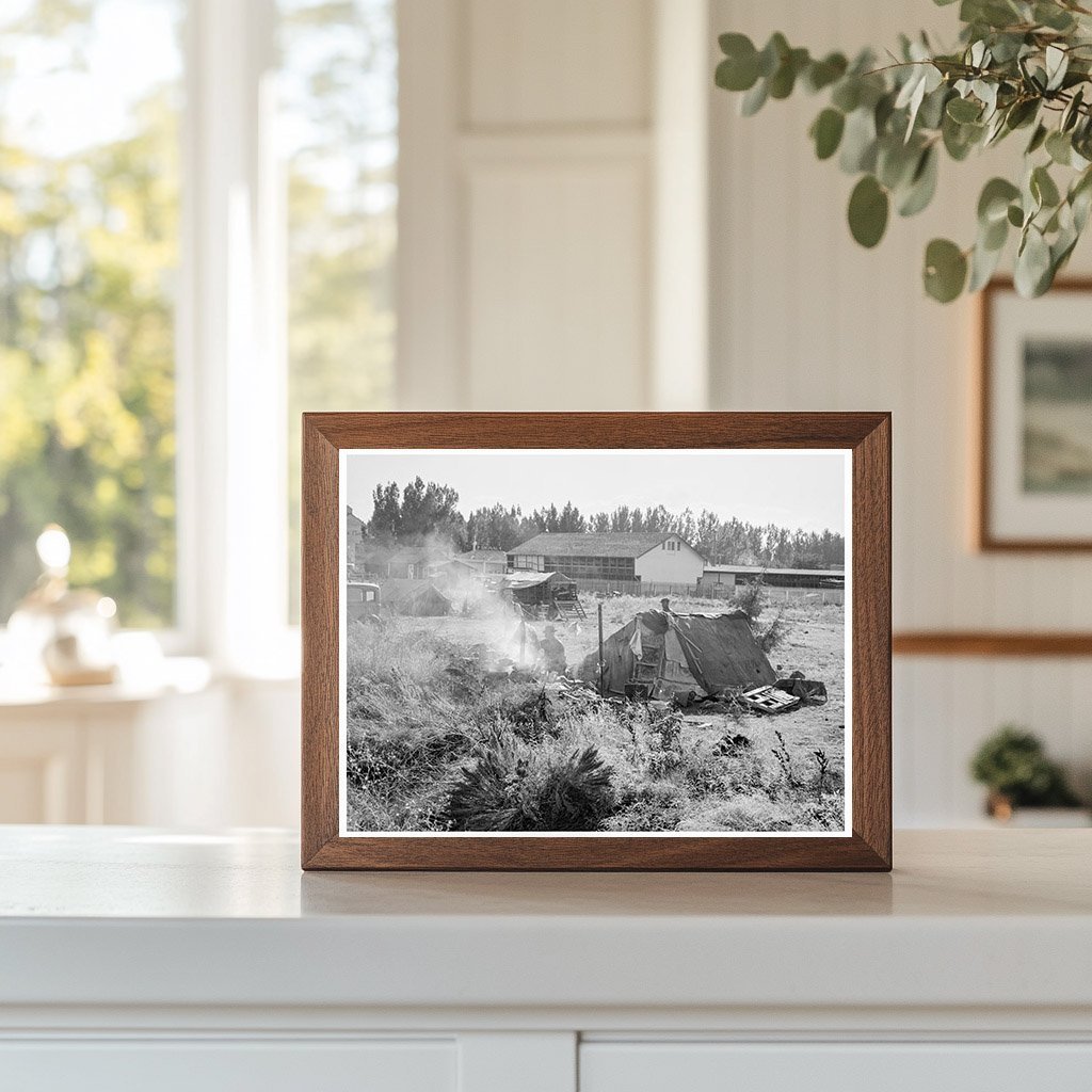 Potato Camp in Malin Oregon September 1939 - Available at KNOWOL