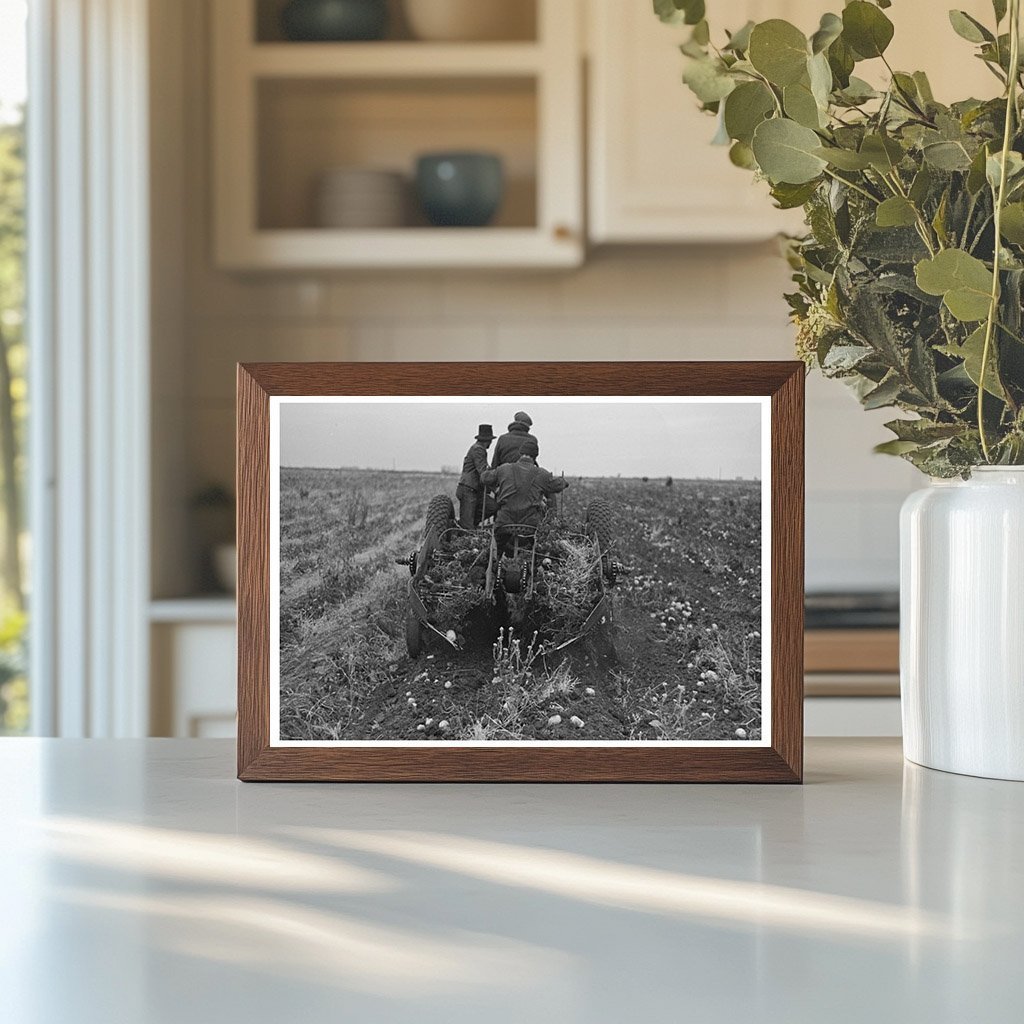 Potato Digger in East Grand Forks Minnesota October 1937 - Available at KNOWOL