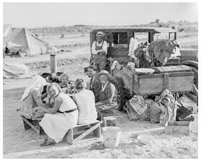 Potato Harvesters in Kern County California 1935 - Available at KNOWOL