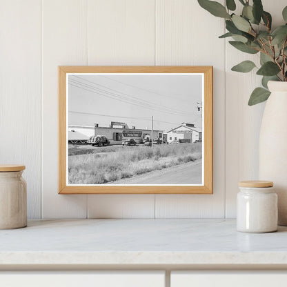 Potato Sheds and Pickers Camp Tulelake California 1939 - Available at KNOWOL