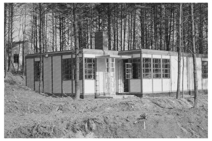 Pre - fabricated House in Greenbelt Maryland 1938 - Available at KNOWOL